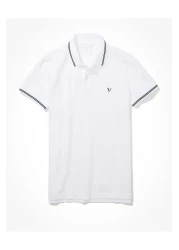 American Eagle قميص بولو بيكيه بقصّة Slim Fit من AE