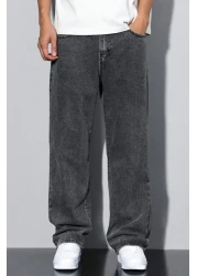 COOL TARZ بنطال فضفاض بقصة مريحة مدخنة للرجال