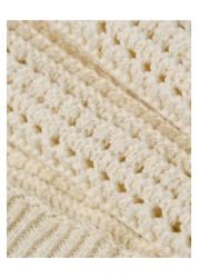 American Eagle تي شيرت Ae مفتوح من الصوف المحبوك