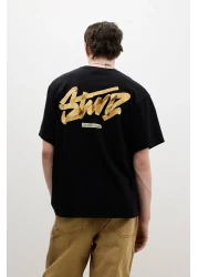 ACTIVE MODA تي شيرت STWD أسود