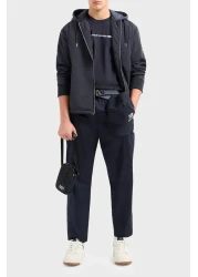 Armani Exchange تي شيرت رجالي من القطن بقصة عادية ورقبة دائرية 3DZTLG ZJ9JZ 1583