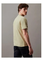 Calvin Klein Men's Logo Detailed Green T-Shirt