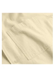 Calvin Klein قميص رجالي بني وأخضر