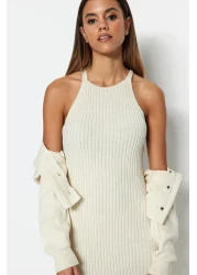  Collection فستان متوسط الطول من الحجر الأساسي - TWOSS23EL00738