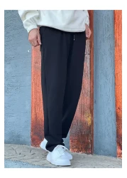 ElitWear New Season Comfortable Fit Stretchy Fabric Baggy Jogger Pants with Elastic Waist