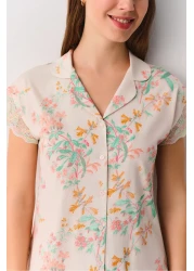 Suwen طقم بيجامة ليلى رجالي