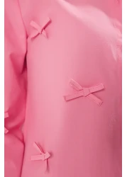  Collection قميص بفيونكة وردي فاتح TWOSS25GO00144