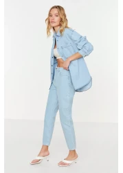  Collection قميص دينم أزرق - TWOSS22GO0185