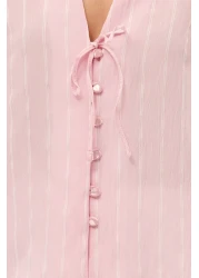  Collection Striped Textured Lacing Detailed Regular Regular Fit