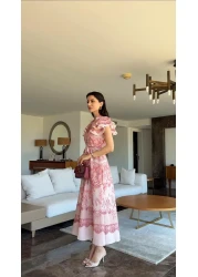 HAZELANNA Lace Pattern Dress