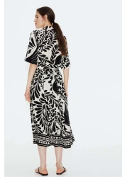 H&M Tie-belt Shirt Dress