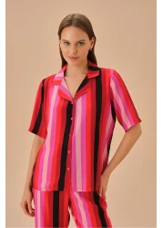 Suwen طقم بيجامة رجالي من فيكتوري