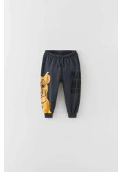 Magu الأطفال ديزني الأبيض الأسد الملك القطن تي شيرت السراويل أسفل أعلى مجموعة