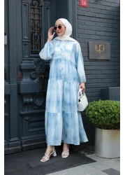 LOCCO Women's Katleya Model Dress Blue