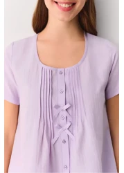 Suwen مجموعة بيجامة كاندي للرجال