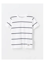 LC Waikiki LCW Crew Neck Printed Baby Boy T-Shirt and Shorts 2 Pieces Set