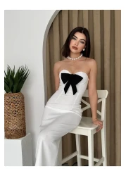 JANES فستان هارفوي بدون حمالات