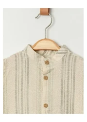 Chicsy Baby 2-Piece Set with Stylish Shirts and Shorts for Kids and Baby - Stripe Print, Adjustable Waist Short Sleeve