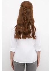 U.S. Polo Assn. White Women's Shirt