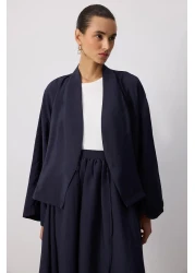 Touche Prive Flower Detail Modal Jacket Skirt Set