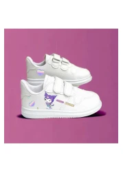 LİASSHOES Purple Walking Kuro_Mik Printed Sneaker Sports Shoes for Girls