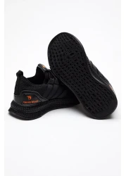 Tonny Black Kids Unisex Black Sports Shoes Tbqnt