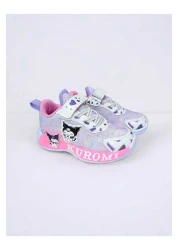 PATİK BEBE Kuromili Lighted Girl's Lightweight and Flexible Sports Shoes Are Lighted between 26-30