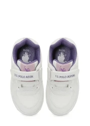 U.S. Polo Assn. Original U.S. Polo Assn. White Girl's Sneaker