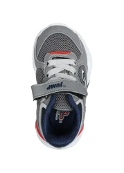 Jump 24931 Velcro Gray - Navy Blue Unisex Children's Sneaker Casual Sports Shoes