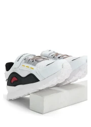 Tonny Black حذاء للأطفال من الجنسين بنعل فايلون أبيض مريح وشريط فيلكرو للأطفال