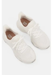 Fitflop Kids Boy Lace Up Sport Sneaker Shoes, White