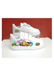 amazoondesing King Printed Boys' Girls' Sneakers Sneakers