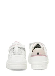 U.S. Polo Assn. Original U.S. Polo Assn. Girl's White Sneaker