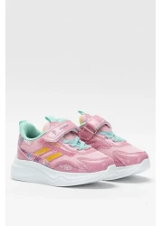 Liger Children's Velcro Smart Lacing Sports Shoes Pink - Green