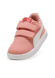 Puma Courtflex V3 Puma Wh Mesh Inf Pink Fruit - Stylist Shoes