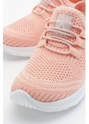 Ccway حذاء رياضي تريكو للأطفال 26-30 بودرة