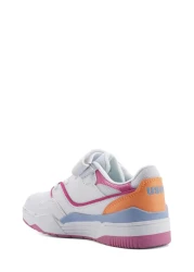 U.S. Polo Assn. حذاء رياضي مارتيل جونيور 5fx للفتيات باللون الأبيض