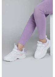 Jump 29605 موديل حذاء رياضي أبيض-وردي