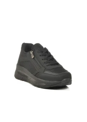 AYAKMOD Black Nubuck Mesh Lightweight Women's Sports Shoes 2420 g