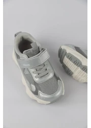 Vicco Number 26-35 Vicco Tag Sports Shoes - Silver