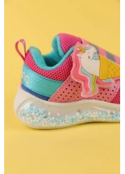 Dudino Girl's PinK Dudino Ice Cream Bowie SneaKers - Size 25-37