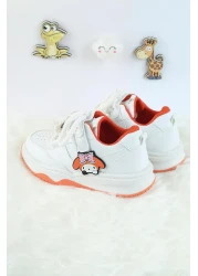 Moda Lime Unisex Children's Sports Shoes Kuromi Special Design Lace-Up and Velcro Sneakers