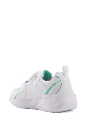 U.S. Polo Assn. Akita Jr 4Fx White-Blue Boy's Sneakers-White-Blue-Green