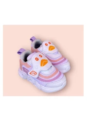 Cicimo baby baby white colorful luminous sole lightweight orthopedic velcro sneakers