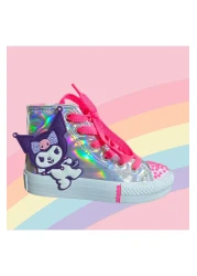 LİASSHOES حذاء رياضي للأطفال من السيليكون بسحاب جانبي من Holo Kuromici