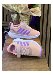 homiro أحذية رياضية تريكو لتقويم العظام للأطفال-بودرة-ليلك