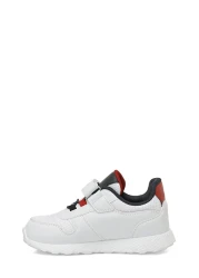 U.S. Polo Assn. حذاء رياضي للأطفال من Garfield Jr. 5FX باللون الأبيض