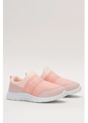 Liger Unisex Elastic Lightweight Airfle Children's Sports Shoes Powder