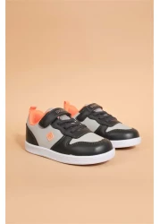 Kidessa 1677 Anatomical Sole Unisex Kids Sneakers Shoes Smoked