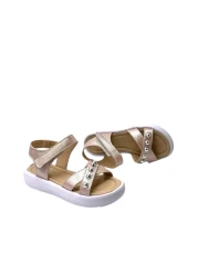 KİNDEP Kindep Velcro Phlon Light Sole Girls' Sandals Powder